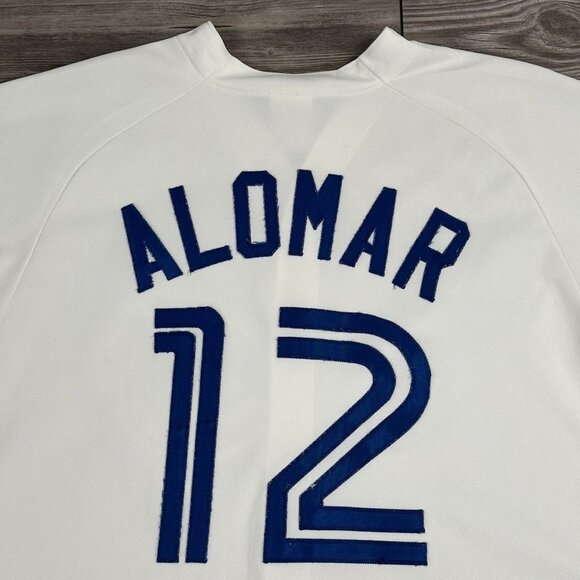 Vintage 90’s Toronto Blue Jays Roberto Alomar CCM Jersey - Picture 4 of 8